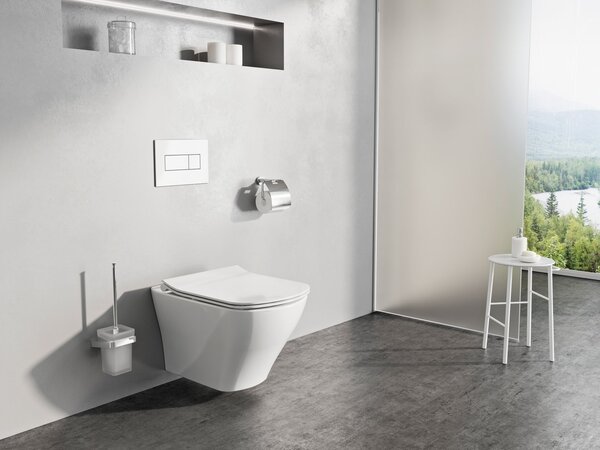 Ravak Uni buton de spălare pentru WC alb X01457