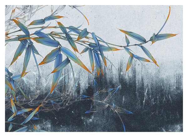 Tablou - Bambus pe perete (70x50 cm)