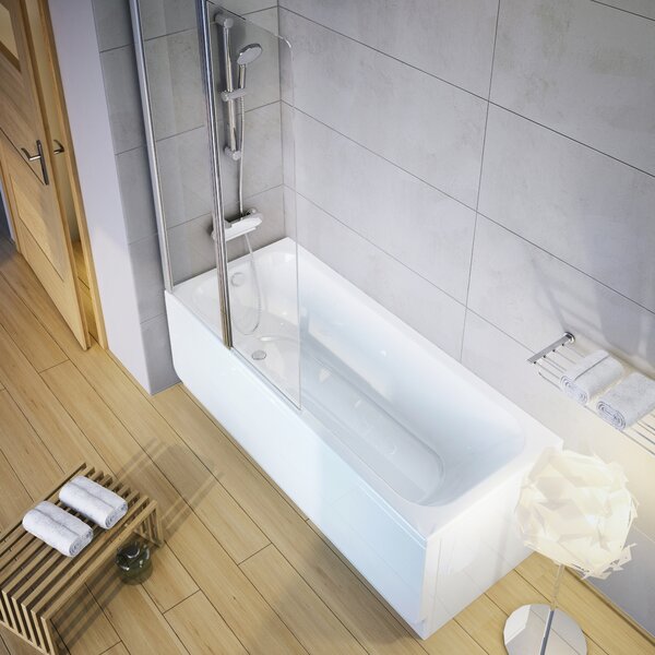 Ravak Chrome cada dreptunghiulară 150x70 cm alb C721000000