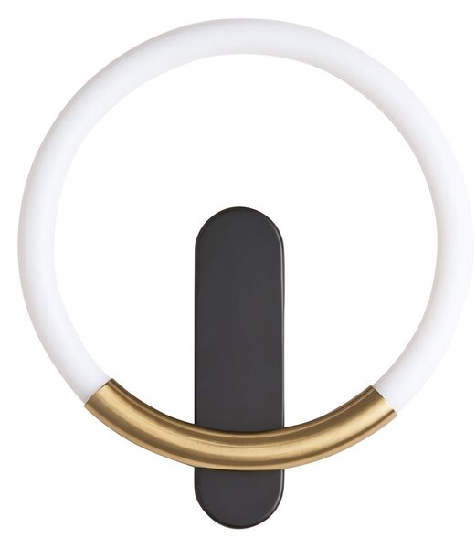 APLICĂ DE PERETE LED LHJ068-W C BRUSH GOLD/BLACK
