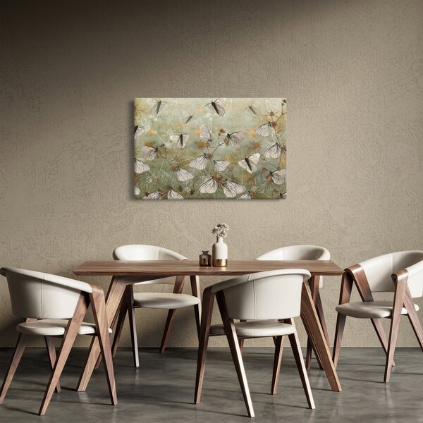 Tablou - Vintege fluturi (90x60 cm)
