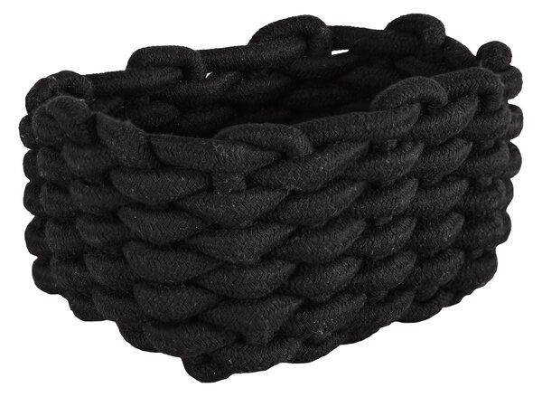 Kleine Wolke Fellone coș de baie negru 8605926060