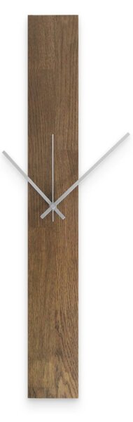 Ceas de perete elegant din lemn, design negru - TERRA