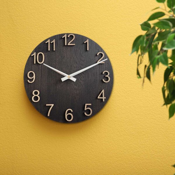 Ceas de perete din lemn 30, 40, 50 cm