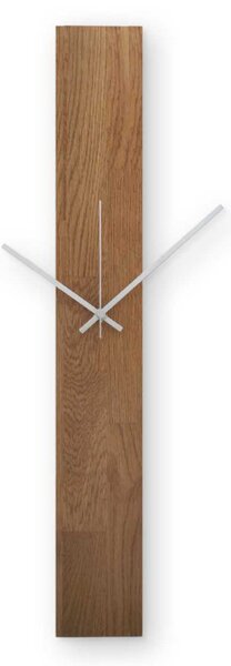 Ceas de perete din lemn de stejar, design modern - TKOI
