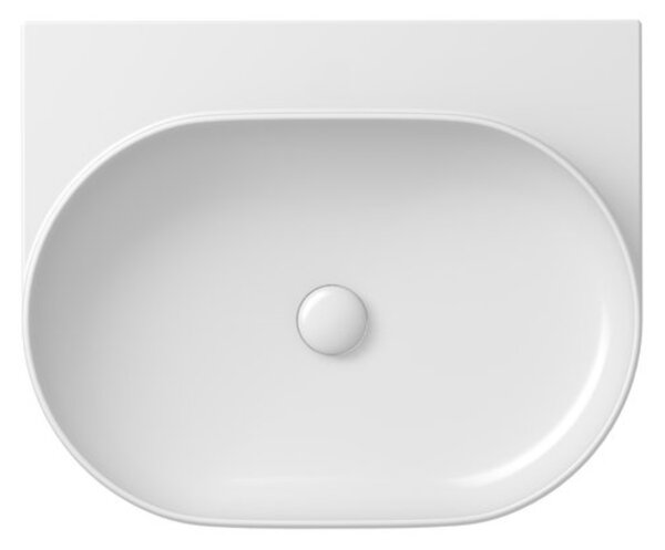 Ravak Yard lavoar 60.5x50 cm semicircular clasică-mobilier alb luciu XJX01060000