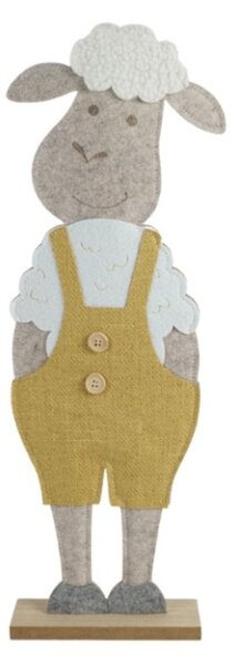 Decoratiune de Paste FELT LAMB 50 cm - mai multe culori Culoare: Verde