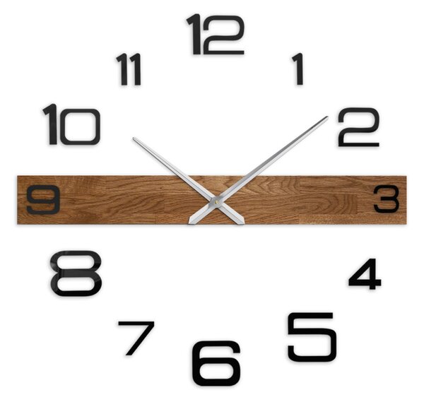 Ceas minimalist din lemn pentru sufragerie - ROKLAKLES