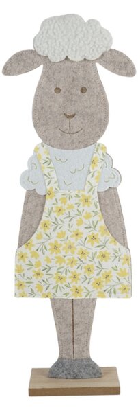 Decoratiune de Pasti FELT SHEEP 50 cm - mai multe culori Culoare: Galben