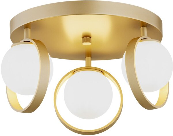 Argon Saturnia lampă de tavan 3x6 W auriu-opal 6248