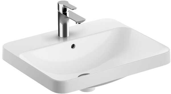 Geberit Variform lavoar 55x45 cm dreptunghiular încastrat alb luciu 500.741.01.2