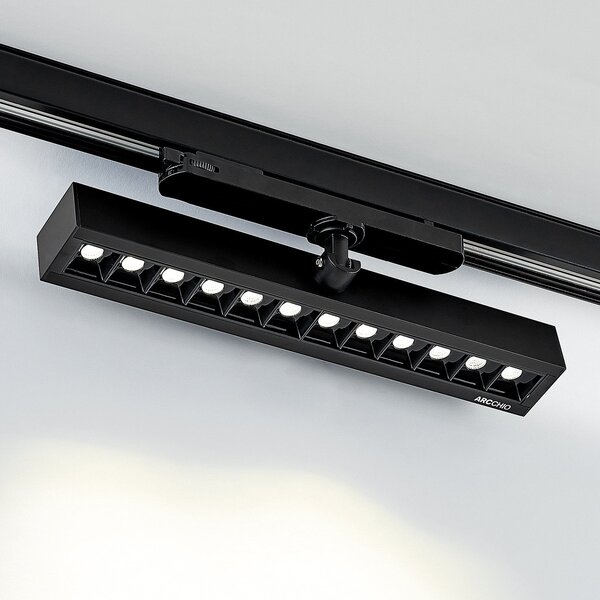 Arcchio Millay LED reflector negru 4000K, Negru, Studiu / Birou, Metal, Modern