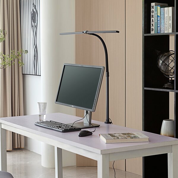 Spoturi Lindby, Nilay, reglabil, Negru, Studiu / Birou, Metal, Modern