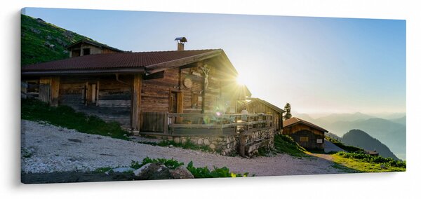 Tablou - Dimineața în Alpi Tirol (120x50 cm)