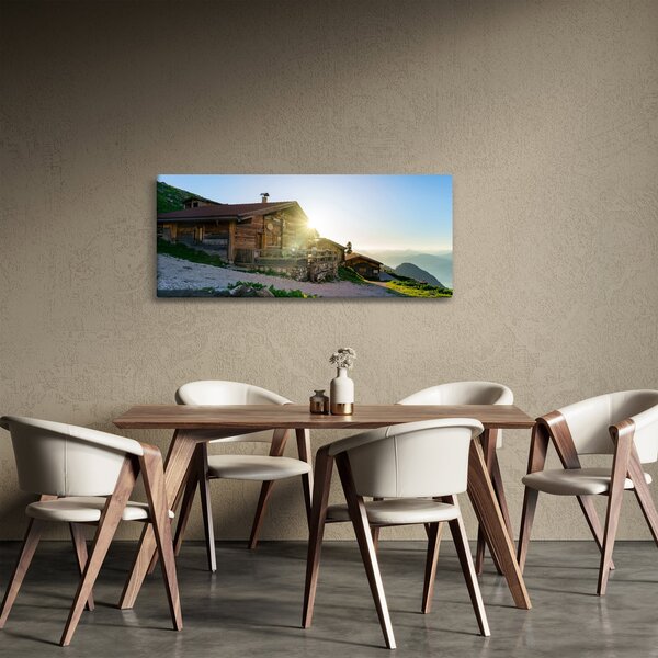 Tablou - Dimineața în Alpi Tirol (120x50 cm)