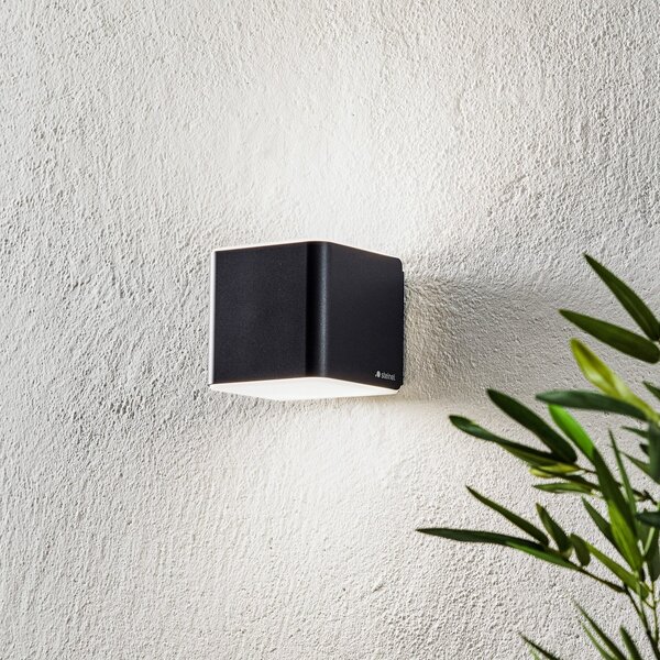STEINEL L 840 C Lampă de perete pentru exterior Up/Down antracit, Negru, Metal, Modern