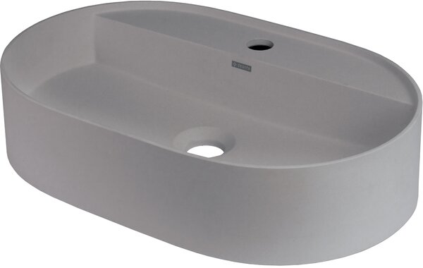 Deante Silia lavoar 55x35 cm ovale de blat gri/piatră mat CQS_SU6B