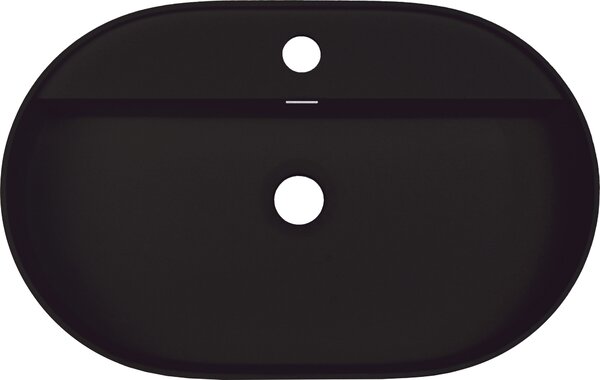 Deante Silia lavoar 55x35 cm ovale de blat negru mat CQS_NU6B