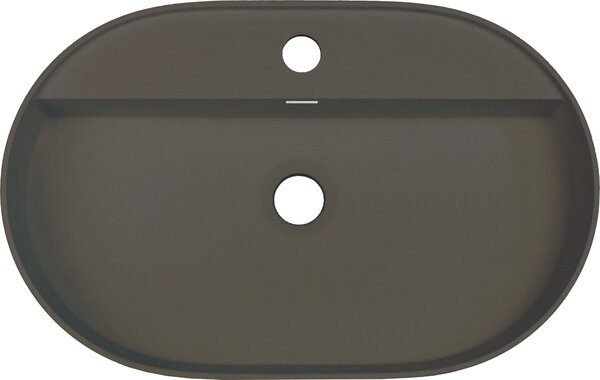 Deante Silia lavoar 55x35 cm ovale de blat antracit mat CQS_TU6B