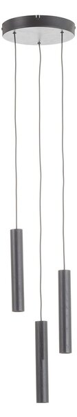 UMAGE Chimes Cluster 3 lampă susp. stejar negru, Negru, Camera de zi / sufragerie, Lemn, Design