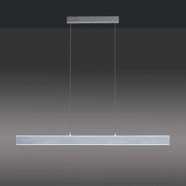 Q-Smart-Home Paul Neuhaus Q-Adriana lampă susp. LED up/down, reglabil, Metalic, Camera de zi / sufragerie, Metal, Modern