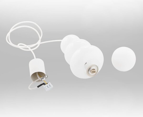 Argon Orlando Plus lampă suspendată 1x6 W alb-opal 8785