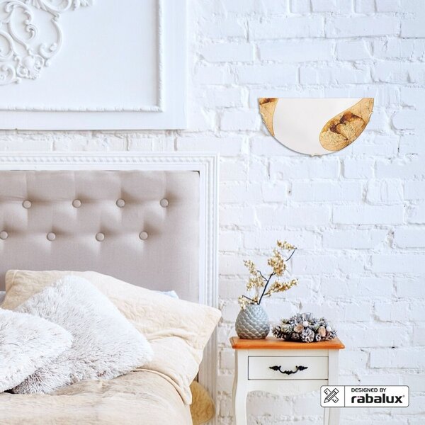 Rabalux Art Gold lampă de perete 1x60 W alb-auriu 1940