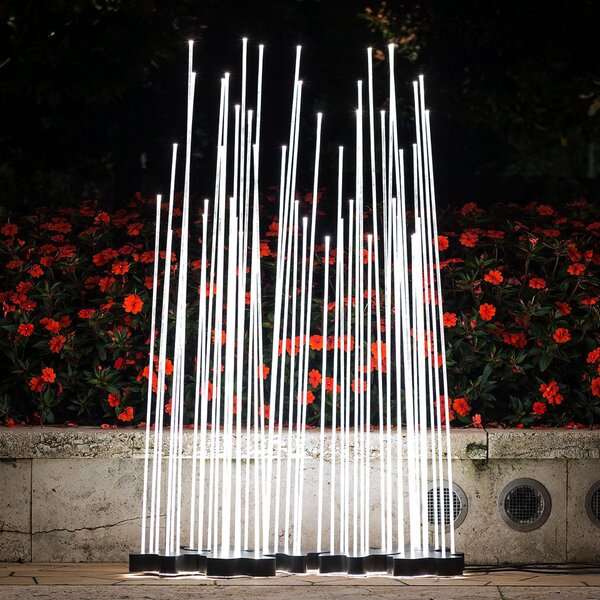 Artemide Architectural Reeds IP67 lampă LED cu picior 1 piesă, Transparent, Metal, Modern