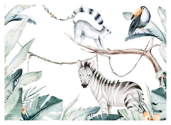 Tablou - Animale exotice (70x50 cm)