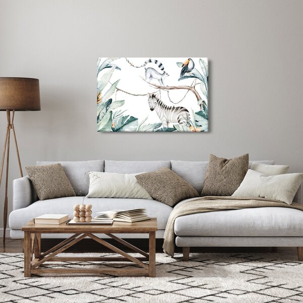 Tablou - Animale exotice (90x60 cm)