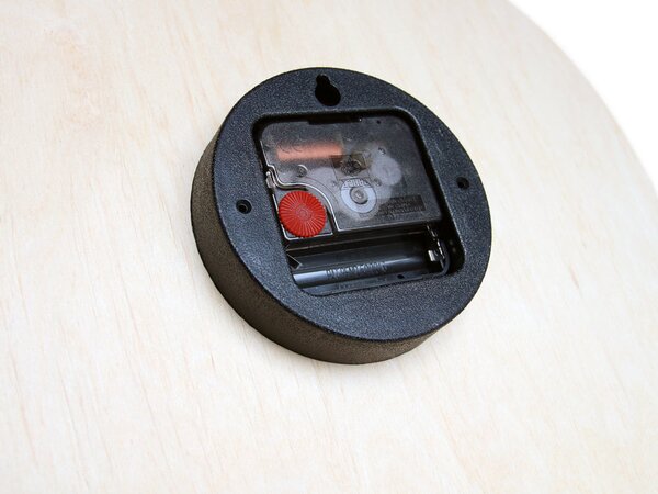 Ceas de perete modern PIANO Negru