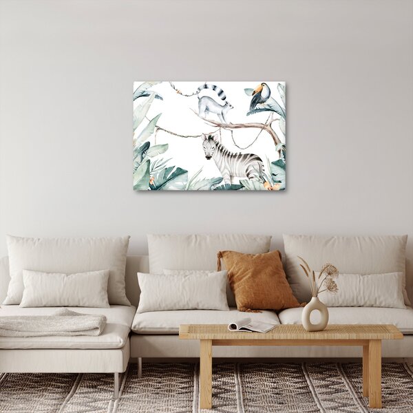 Tablou - Animale exotice (70x50 cm)