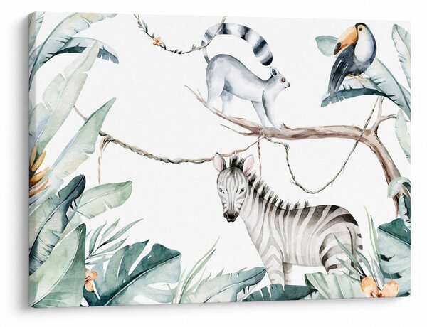 Tablou - Animale exotice (70x50 cm)