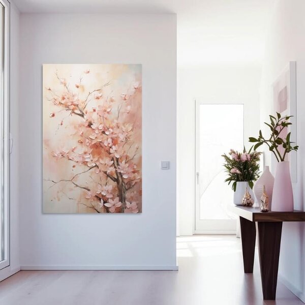 Peach Fuzz Paintings Touches of Subtlety 40x60 cm
