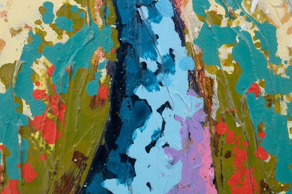 Pictat Tablou de perete de RIVER 1 parte 100x40 cm - 100×40 cm / Klasický 2 cm