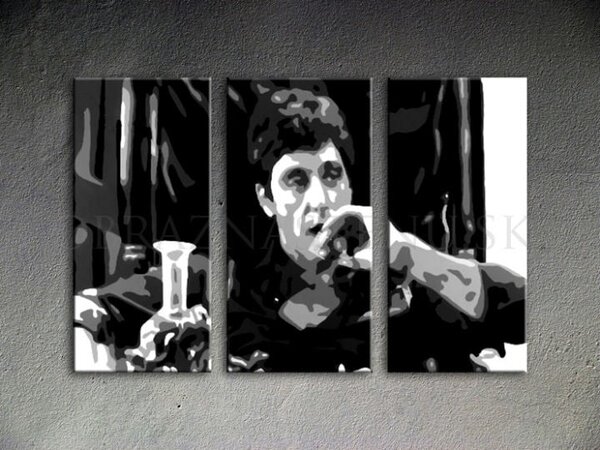 Tablou POP ART pictat manual AL PACINO 120x80 cm