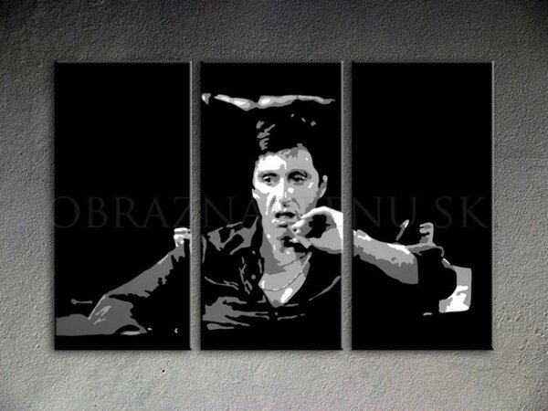 Tablou POP ART pictat manual AL PACINO 120x80 cm