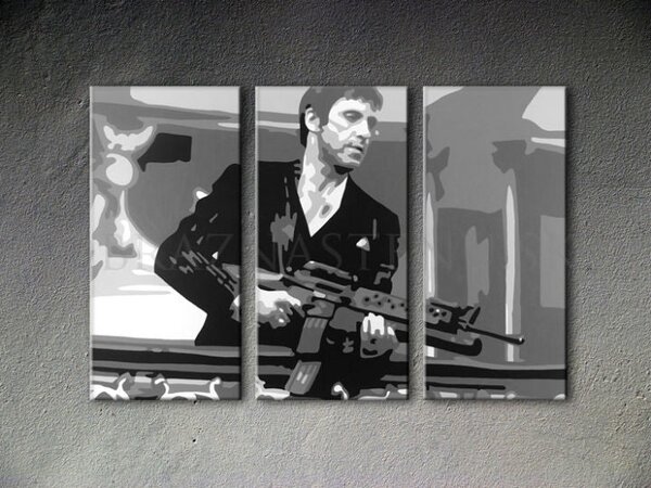 Tablou POP ART pictat manual AL PACINO 150x100 cm