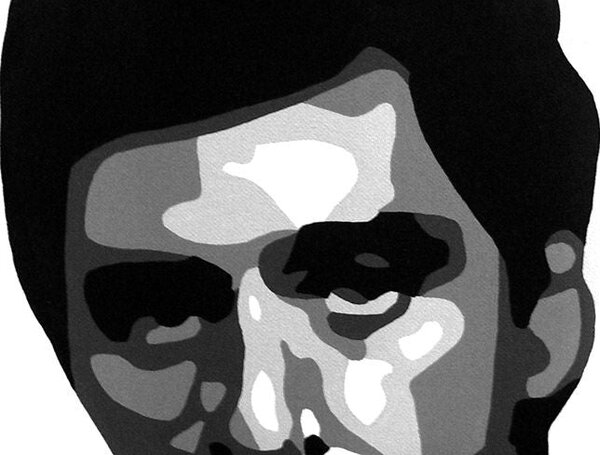 Tablou POP ART pictat manual AL PACINO 200x80 cm