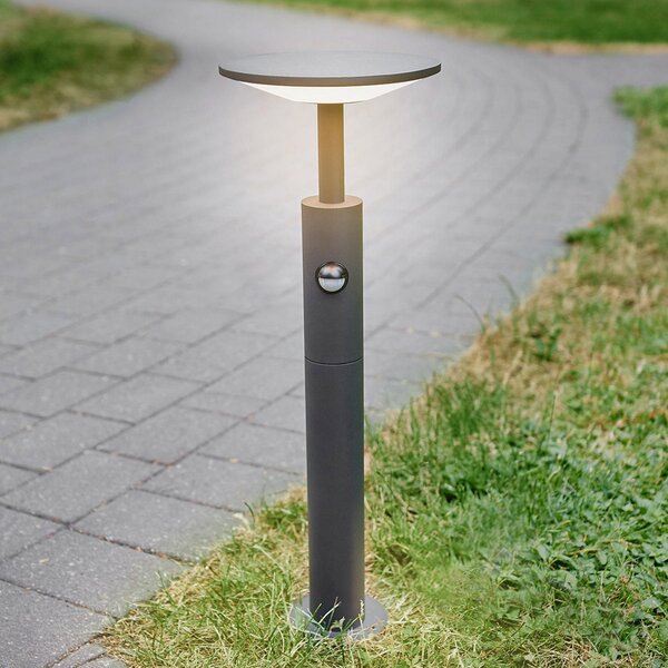 Lampă de Exterior Lucande, Fenia, Negru, Terasă, Aluminiu, Modern