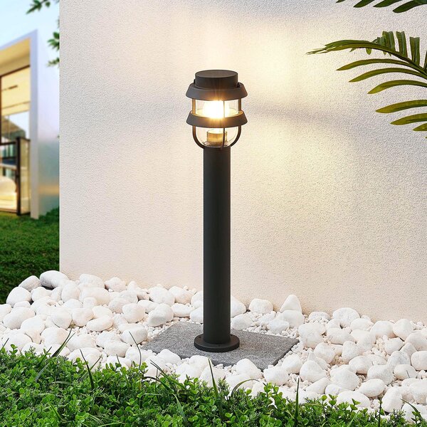 Lampă de Exterior Lindby, Alvaro, reglabil, Negru, Terasă, Aluminiu, Modern