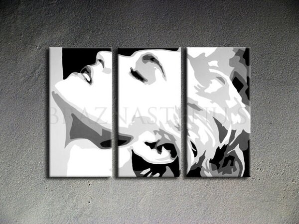 Tablou POP ART pictat manual MADONNA 120x80 cm