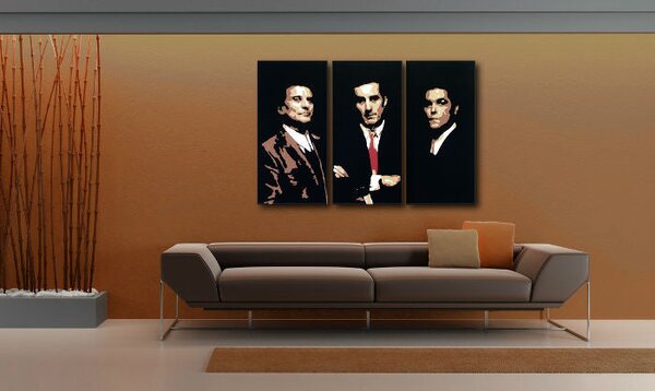 Tablou POP ART pictat manual GOODFELLAS 90x60 cm
