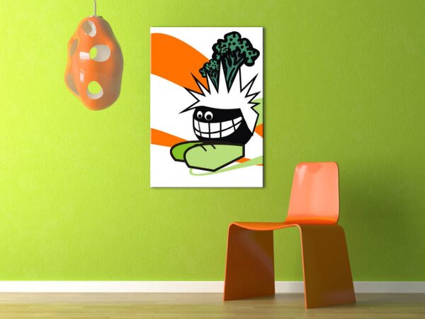 Tablou POP ART pictat manual FUNNY 50x70 cm