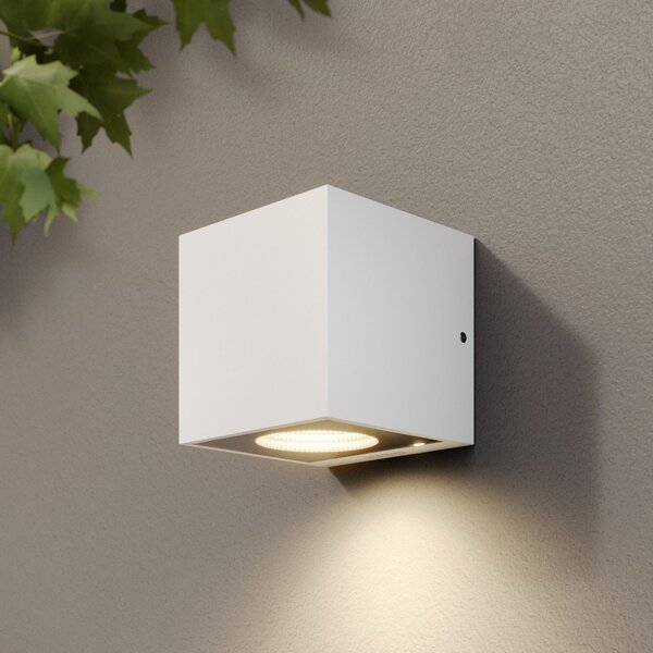 Arcchio LED-Lampă de exterior Tassnim, 1 bec, alb, IP65, reglabil, Alb, Metal, Modern