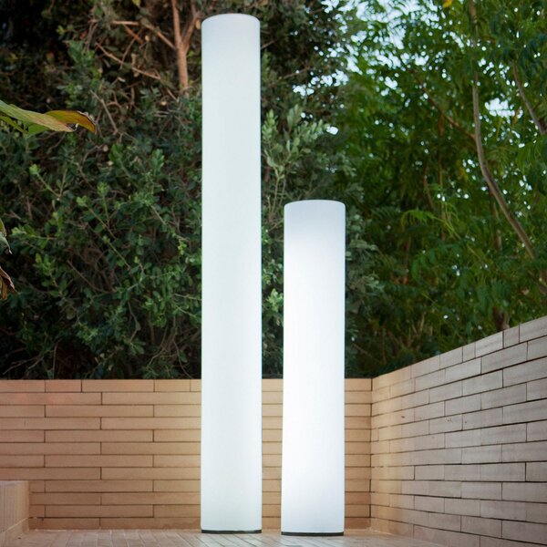 Newgarden Bornă luminoasă Fity, înălțime 160 cm, 6.500 K, Alb, Plastic