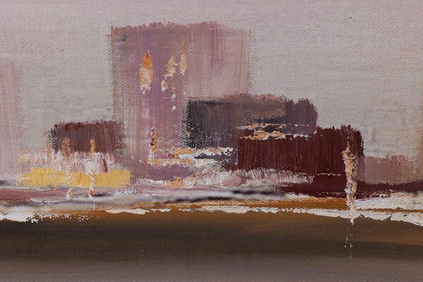Tablou de perete ORAȘ 1 parte 120x40 cm - 120×40 cm / Klasický 2 cm