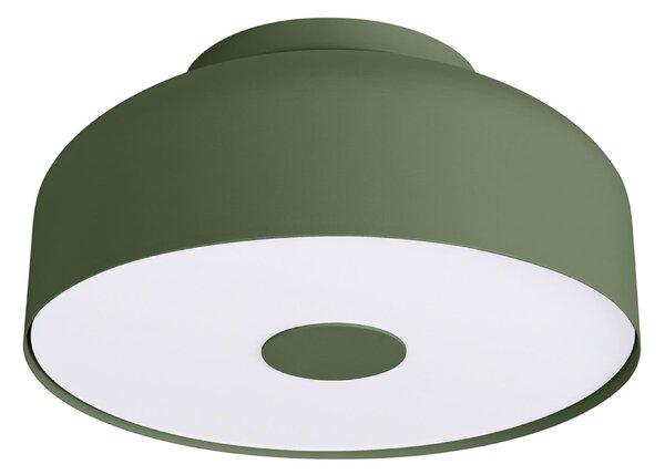 Plafoniere SOLLUX LIGHTING, CLARO, reglabil, Verde, Camera de zi, Metal