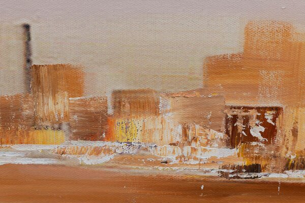 Tablou de perete ORAȘ 1 parte 120x40 cm - 120×40 cm / Klasický 2 cm