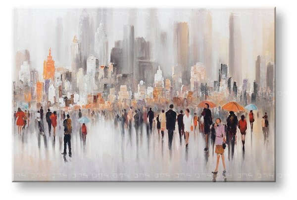 Tablou de perete ORAȘ 1 parte 120x80 cm - 120×80 cm / Klasický 2 cm